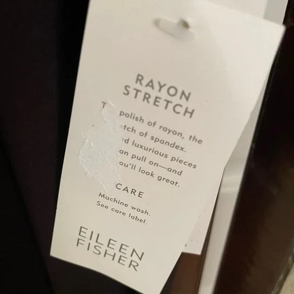 Eileen Fisher Black Maxi Skirt NWT - Picture 2 of 6